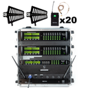 Renton Rack Sistema Inalámbrico (20 Auriculares)