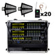 Renton Rack Wireless System (20 Headsets)
