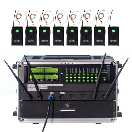 Renton Rack Sistema Inalámbrico (8 Auriculares)