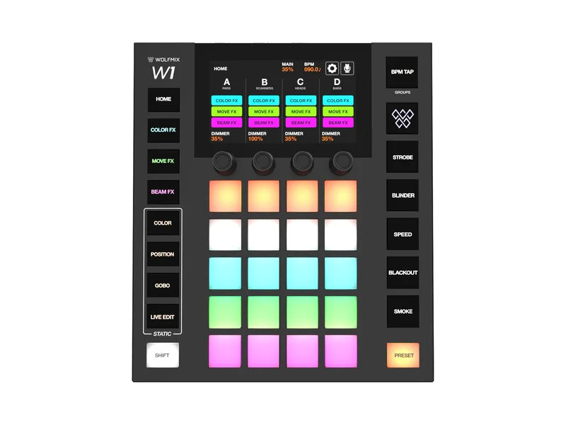 Wolfmix W1-MK2 DMX Mezclador de luces