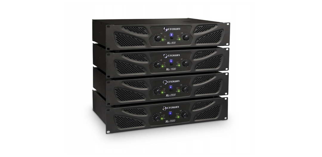Crown XLi2500 Amplificador de Potencia (2x500W, 8 Ohm)