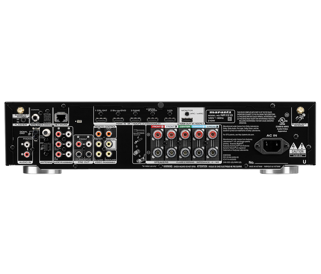 Marantz NR1510/N1B Receptor Surround 5.2 (Negro)