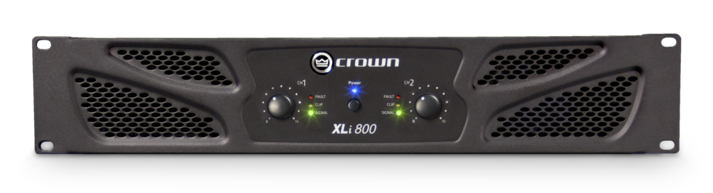 Crown XLi800 Amplificador de Potencia (2x200W, 8 Ohm)