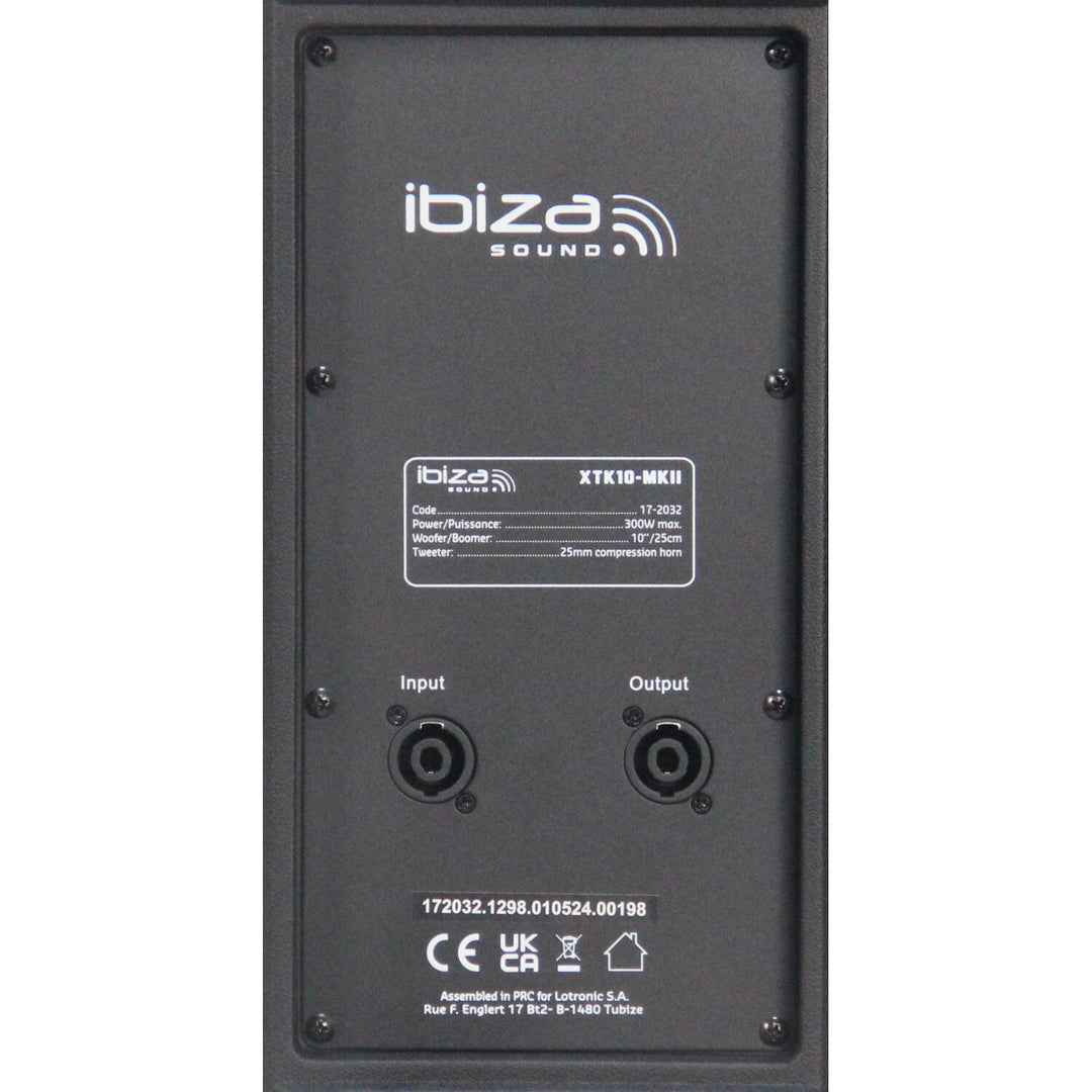 Ibiza XTK 10" - Altavoz PA Pasivo