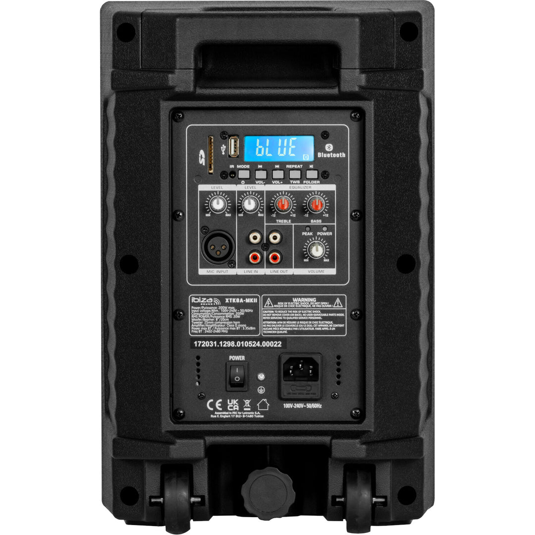 Ibiza XTK 8" - Altavoz Activo