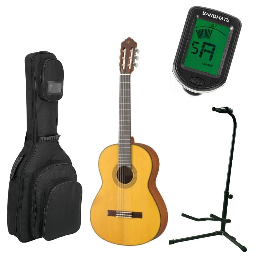 Yamaha CG122MS Spanish Guitar Starter Kit