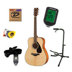 Yamaha FG800 Paquete de inicio de Guitarras Western (Natural)