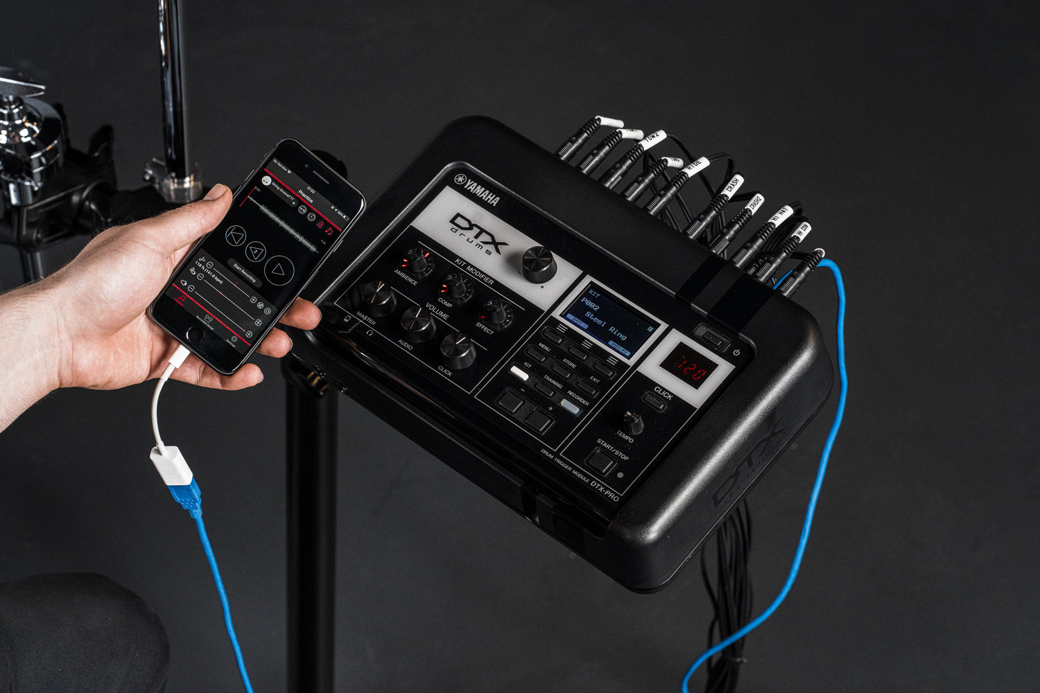 Yamaha DTX6K3-X El-conjunto de tambores 