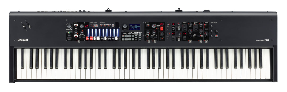 Yamaha YC88 Digital Stage Keyboard (Natural Wood)