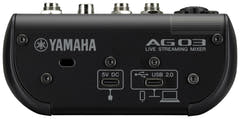 Yamaha AG03 MkII - Live Streaming Mixer (Negro)