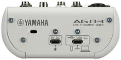 Yamaha AG03 MkII - Paquete para Streaming en Vivo (Blanco)