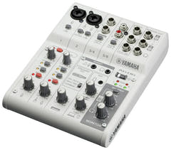 Yamaha AG06 MkII - Mezclador para Streaming en Vivo (Blanco)