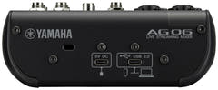 Yamaha AG06 MkII - Mezclador para Streaming en Vivo (Negro)