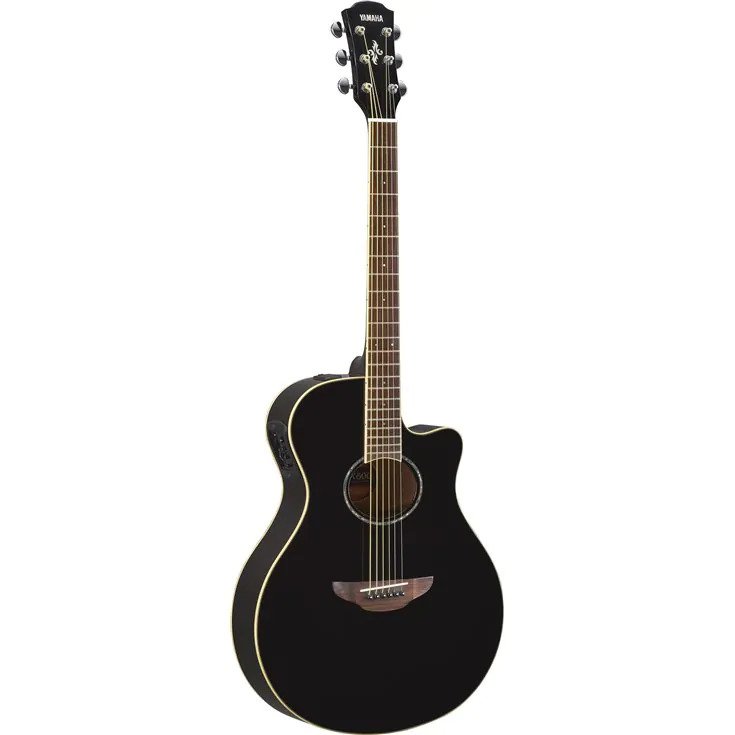 Yamaha APX600 Paquete de inicio de Guitarras Western (Negro)