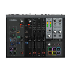 Yamaha AG08 - Mezclador para streaming en vivo (Negro)