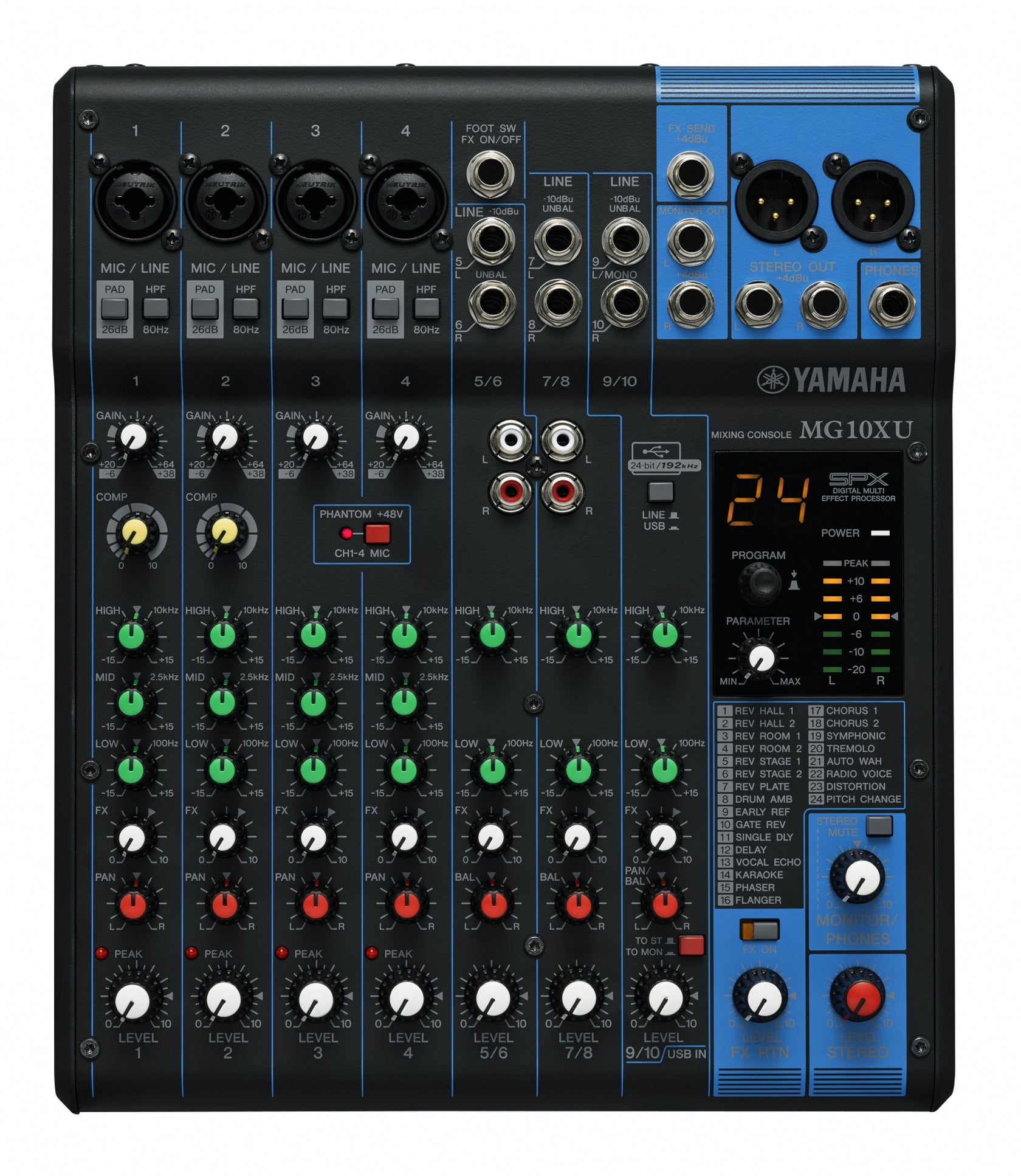 Yamaha MG10XU mixer