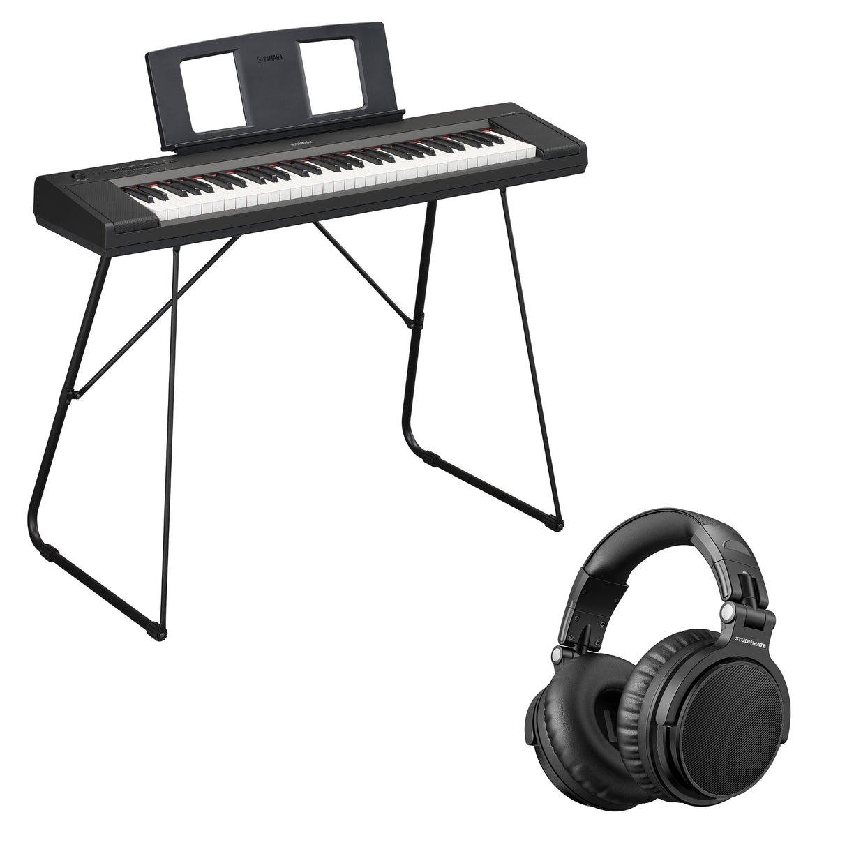 Yamaha NP-15B Paquete de Inicio (Negro)