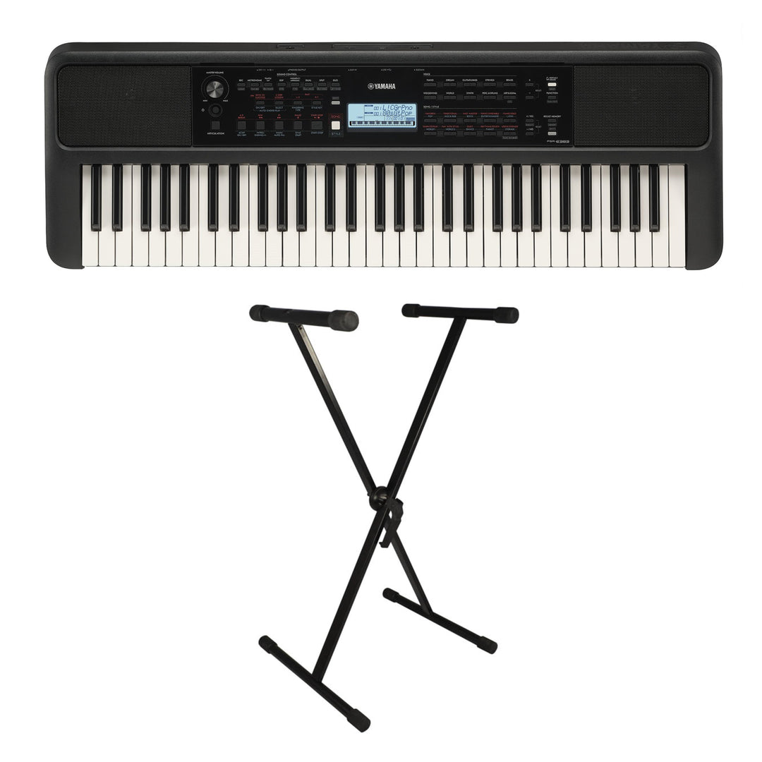 Yamaha PSR-E383 Teclados Paquete de inicio