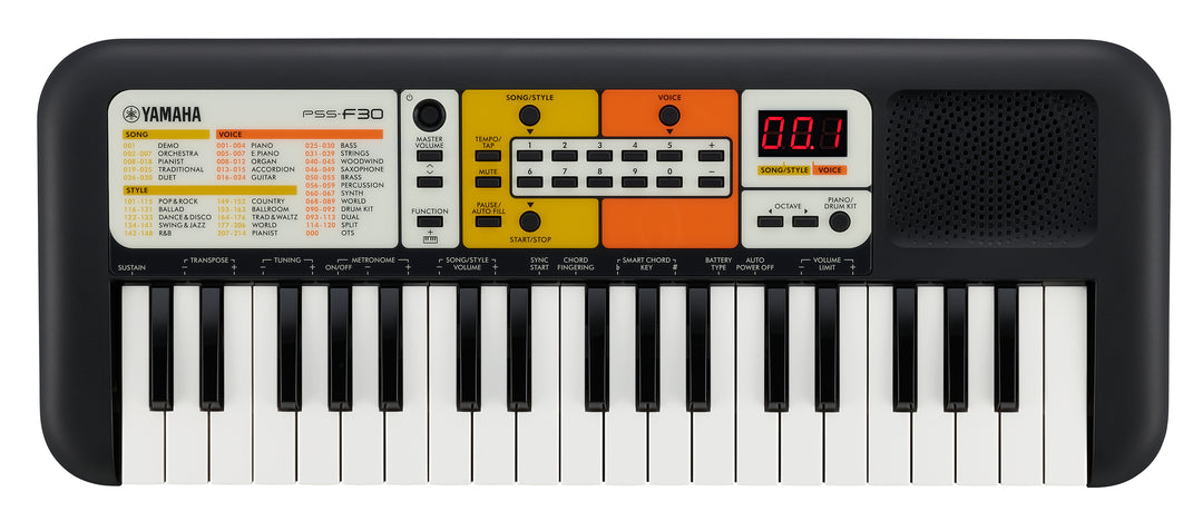 Yamaha PF30 Teclados para niños (Negro)