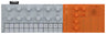 Yamaha Seqtrak Secuenciador (Naranja)