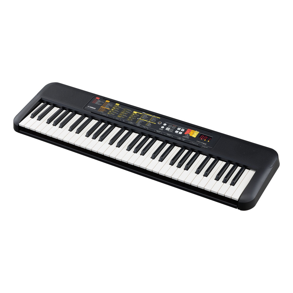 Yamaha PSR-F52 Teclados (Sort) Bundle