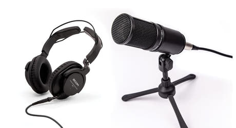 Zoom ZDM-1PMP paquete de micrófono para podcast
