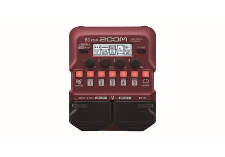 Zoom B1 Four Multiefectos para Bajo