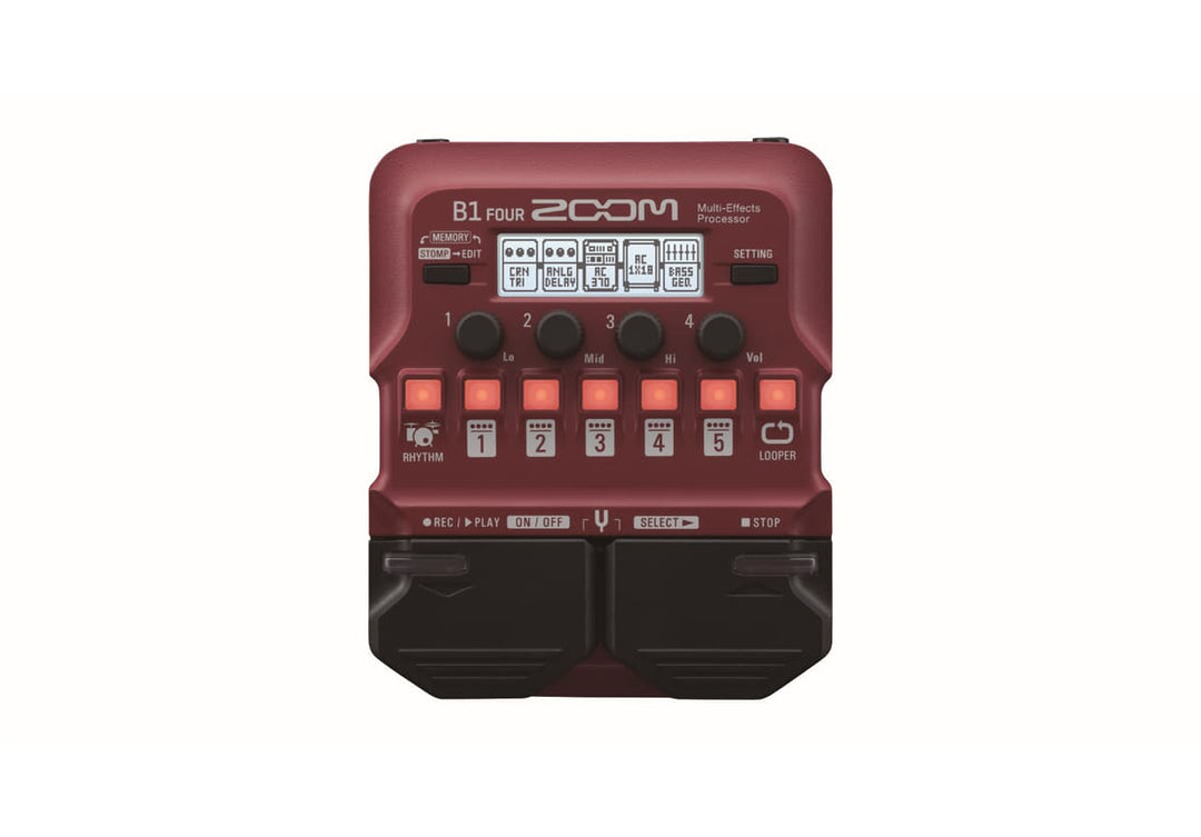 Zoom B1 Four Multiefectos para Bajo