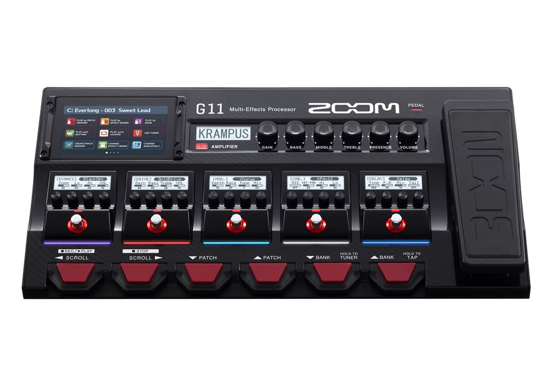 Zoom G11 Multiefectos para Guitarras