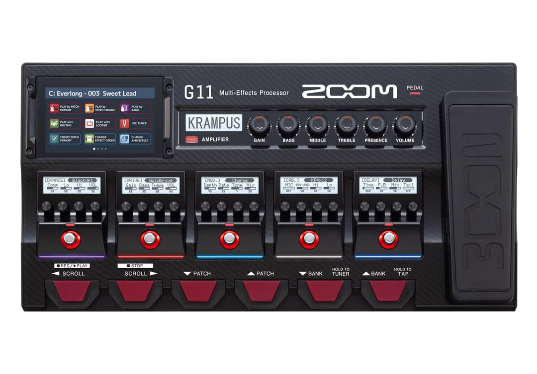 Zoom G11 Multiefectos para Guitarras