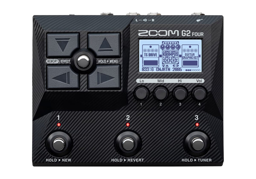 Zoom G2 Four Multiefectos para Guitarras