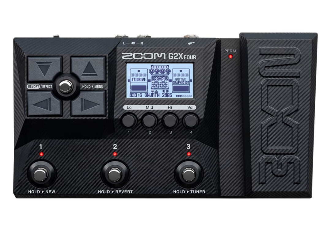 Zoom G2X Four Multiefectos para Guitarras