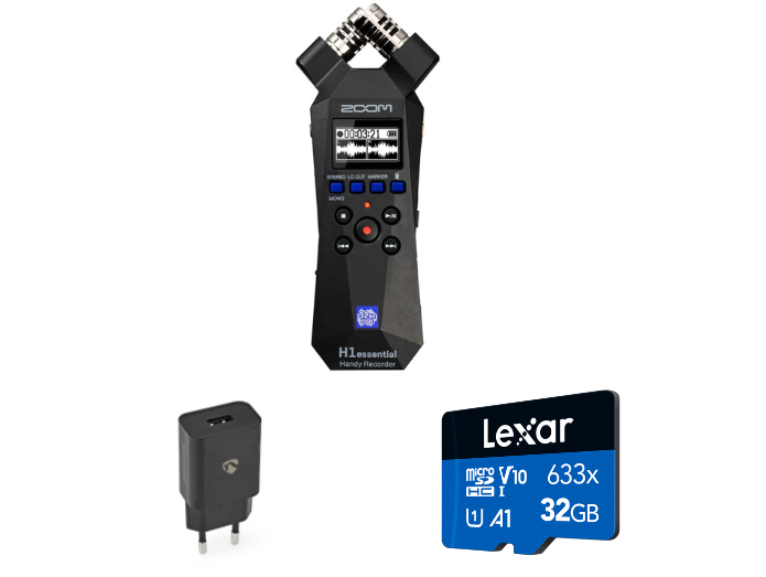 Zoom H1e Paquete de Inicio Esencial