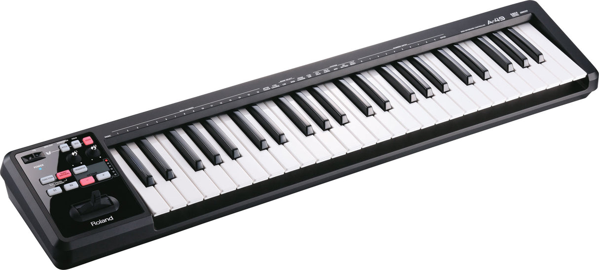 Roland A-49-BK MIDI-Keyboard (Black)
