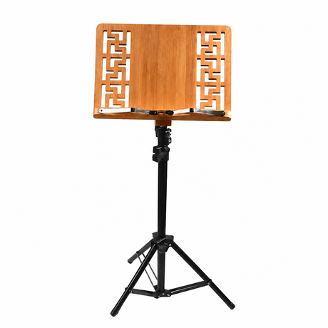 Atril de partituras de madera (70-160cm)