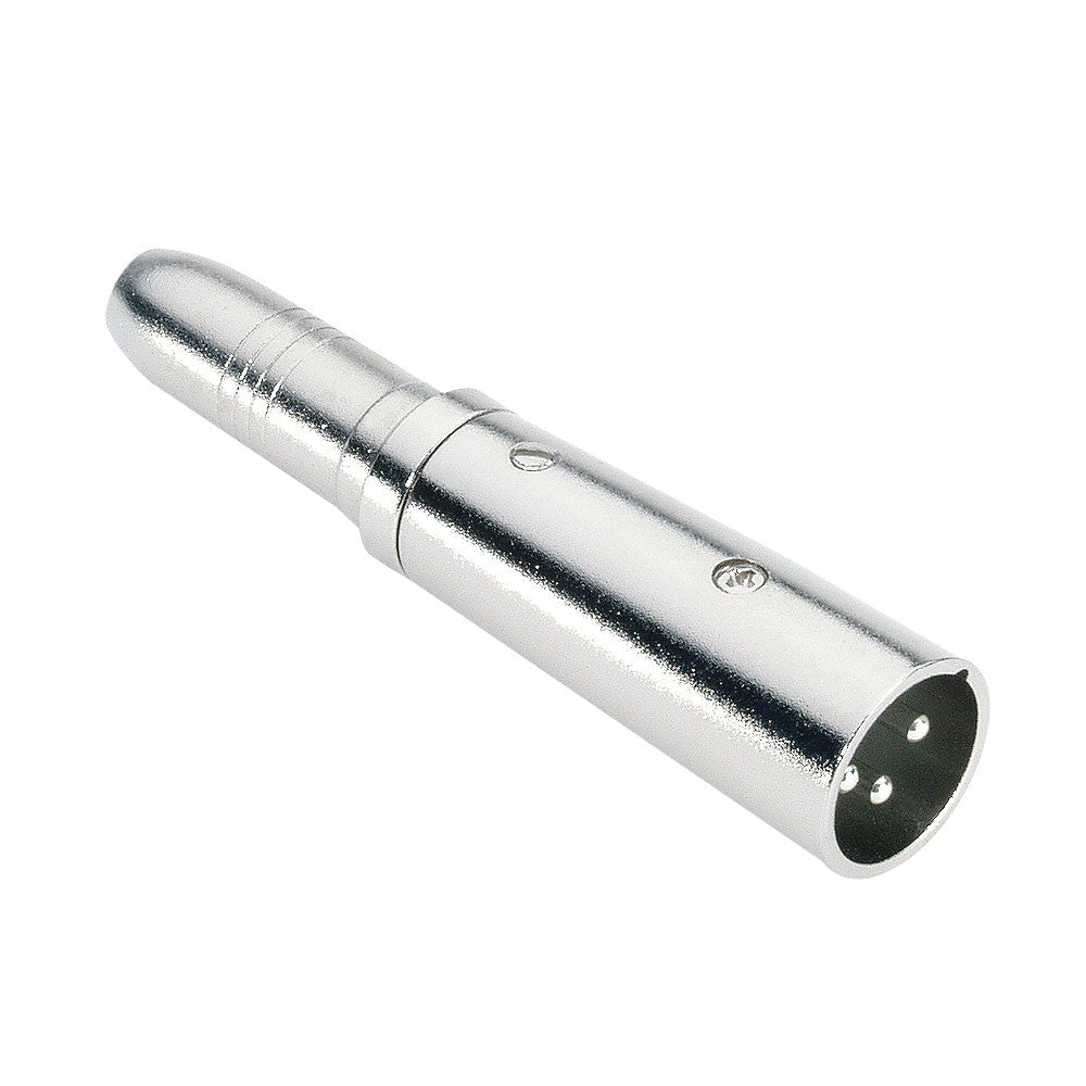 Adaptador de Audio Jack Estéreo 6.3mm Hembra a XLR Macho