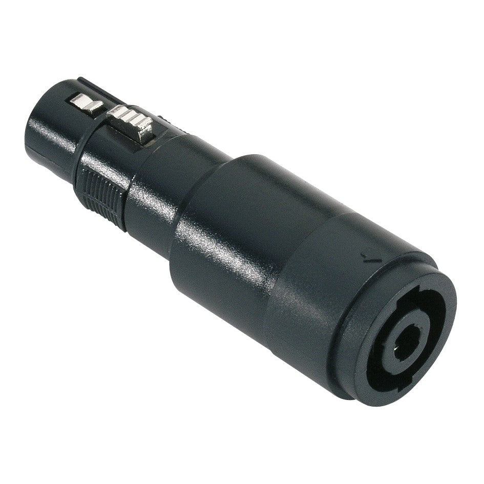Adaptador Audio Stik Speakon 4-polos Chasis a XLR Hembra