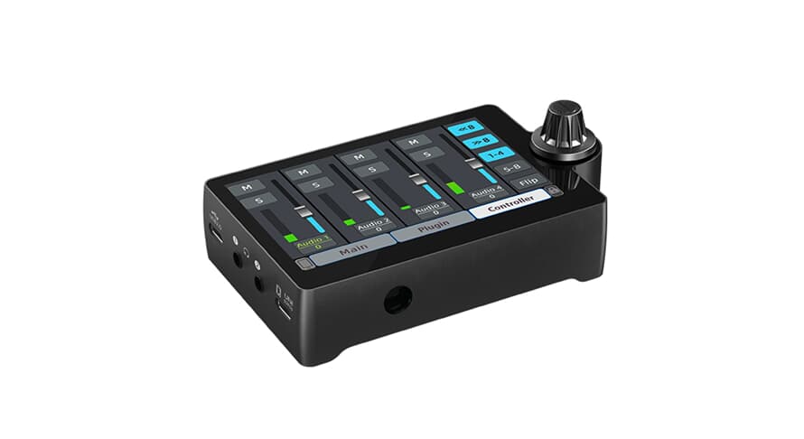 iCon aio2 interfaces de audio USB y controlador, 2 entradas y 2 salidas