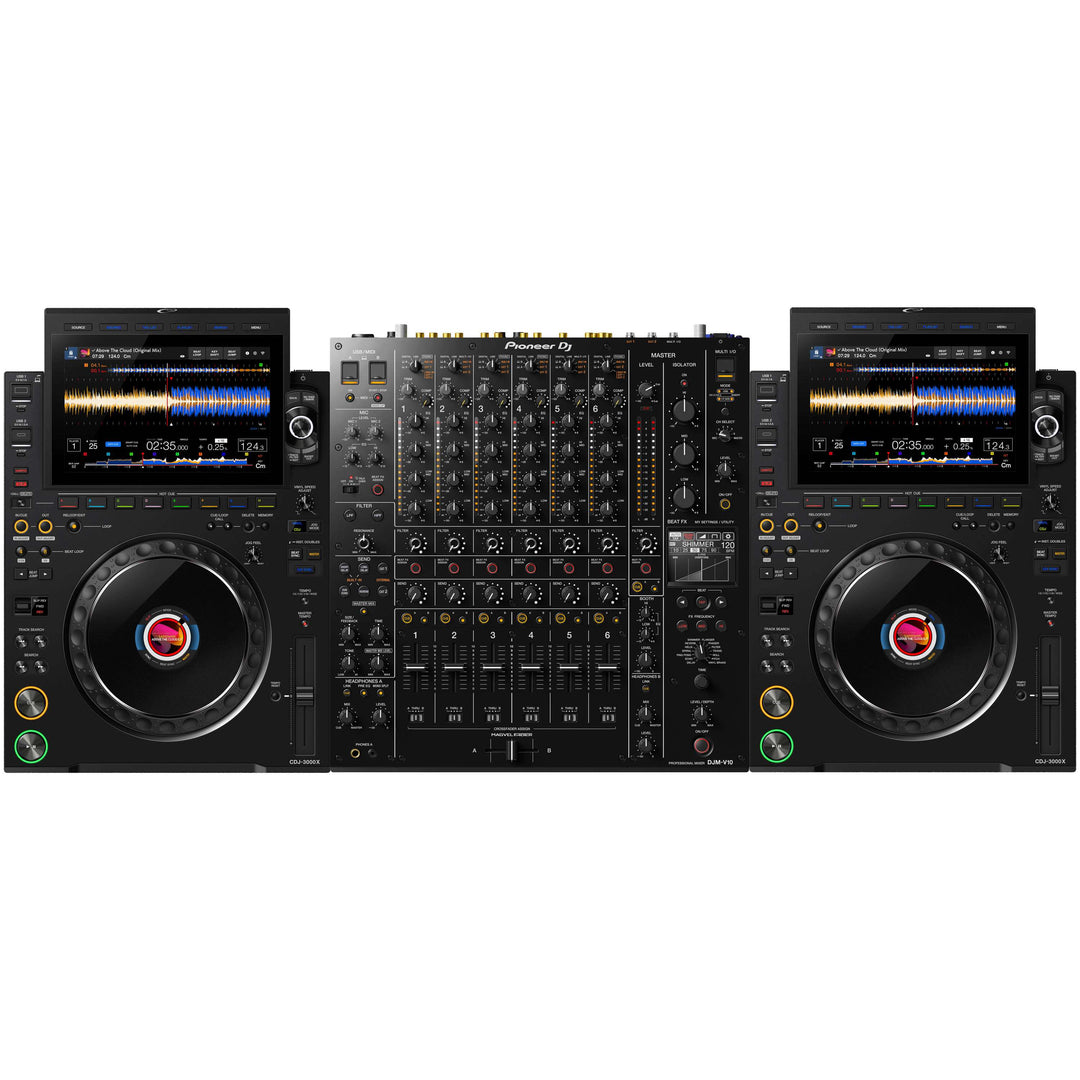 Bundle AlphaTheta DJM-V10 + CDJ-3000X
