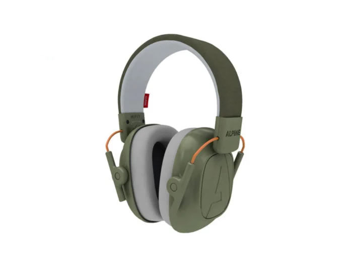 Alpine Muffy Mk2 Protectores auditivos para niños (Verde)