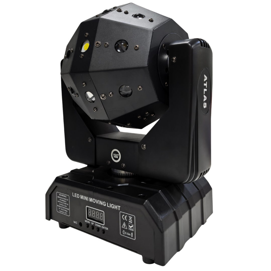 LIGHT4ME ATLAS lámpara de multiefectos LED móvil 4 en 1