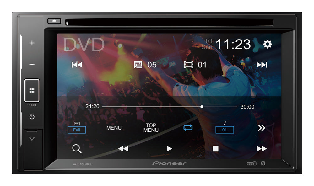 Pioneer AVH-A240DAB Bilstereo CD/DAB+/Bluetooth y Pantalla Táctil