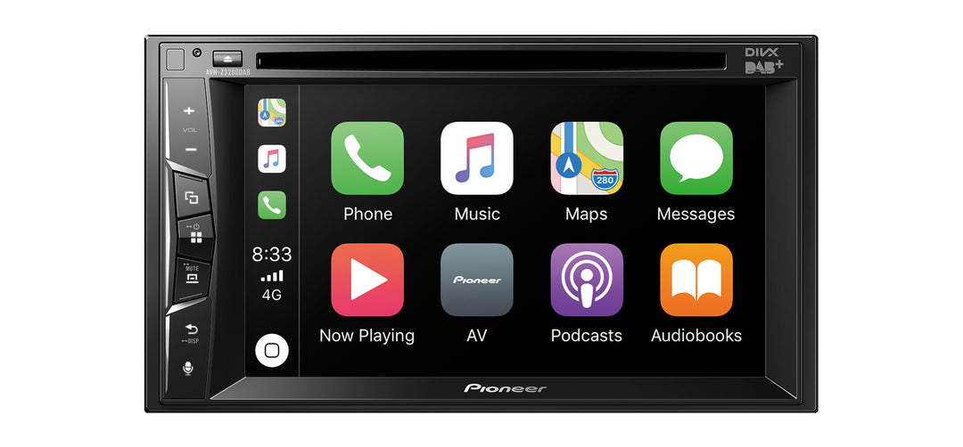 Pioneer AVH-Z3200DAB Apple Carplay, Bluetooth y Radio DAB