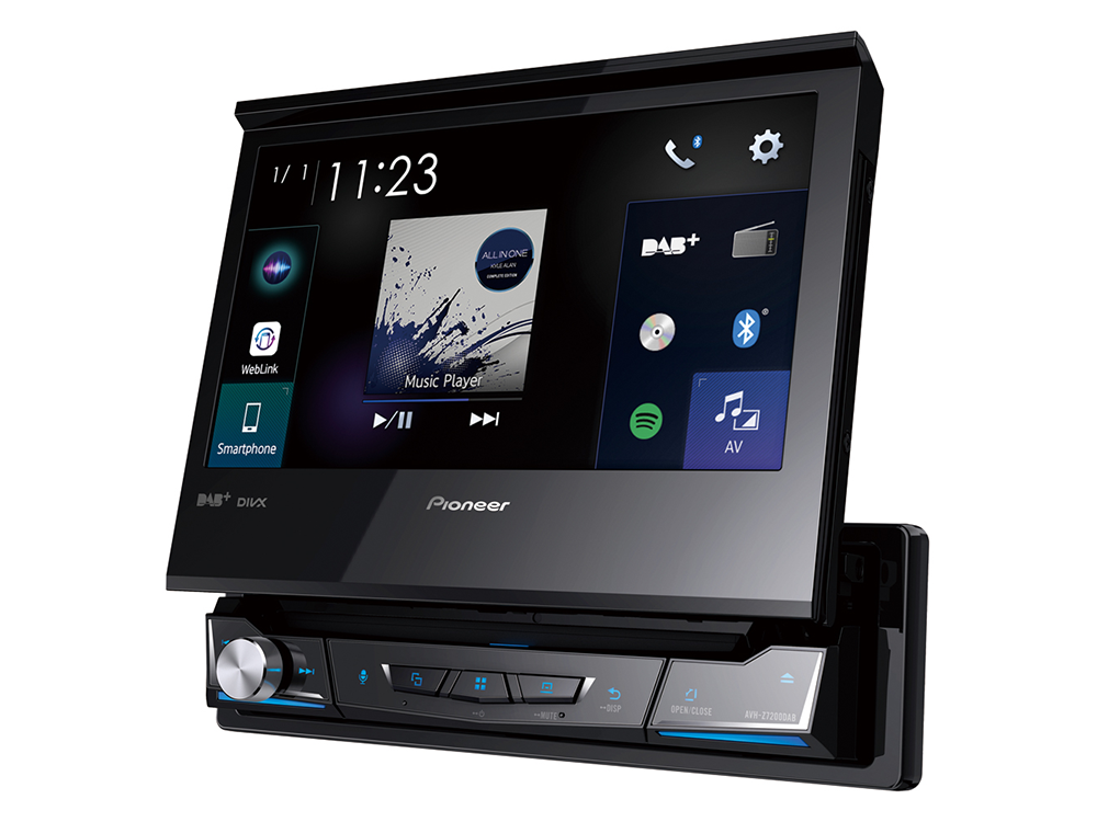 Pioneer AVH-Z7200DAB Apple CarPlay, Bluetooth y USB