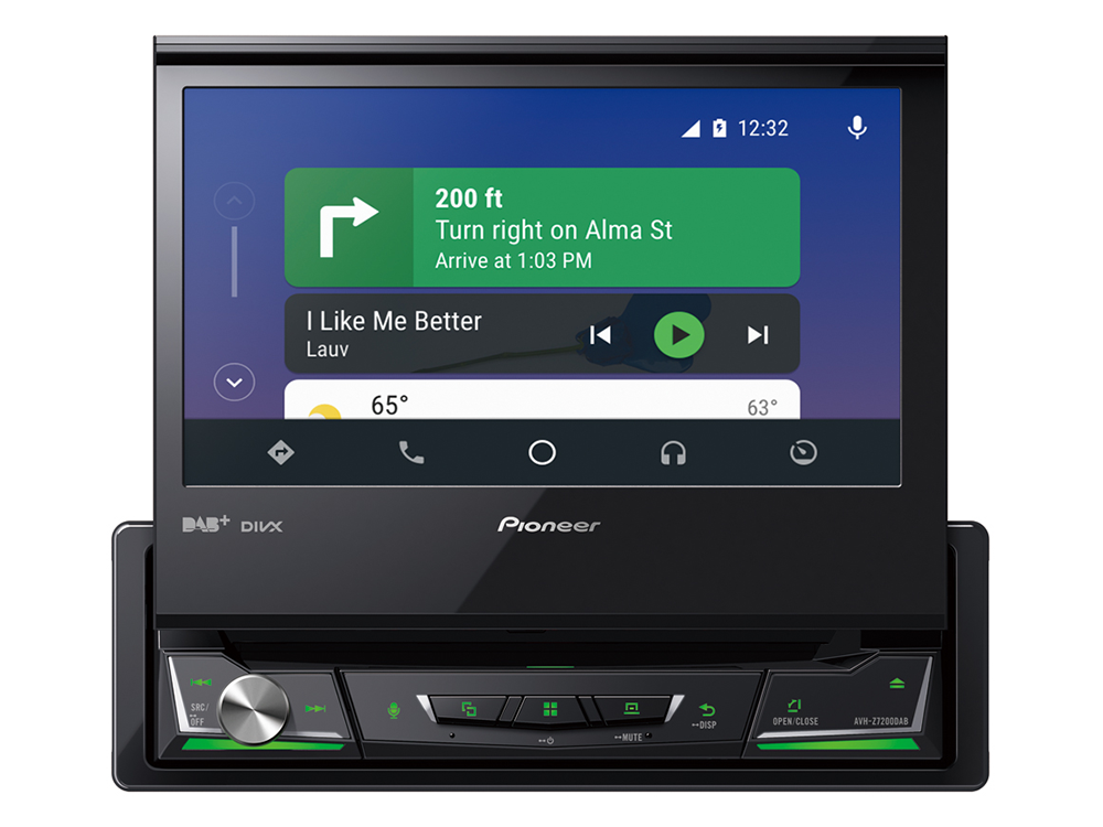 Pioneer AVH-Z7200DAB Apple CarPlay, Bluetooth y USB