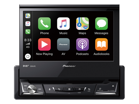 Pioneer AVH-Z7200DAB Apple CarPlay, Bluetooth y USB