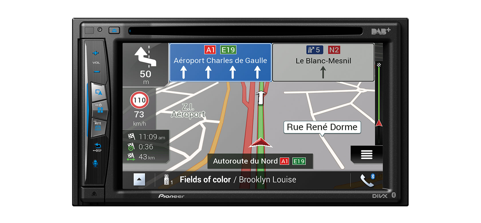 Pioneer AVIC-Z730DAB Navegación GPS, CarPlay Inalámbrico y Bluetooth