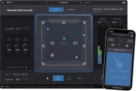 Controlador de estudio Space