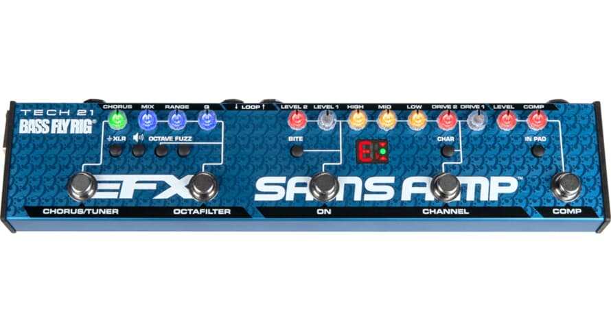 Tech 21 Bass Fly Rig v2 multiefecto de Bajo