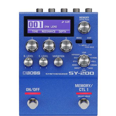 Boss SY-200 Pedal de guitarra sintetizador